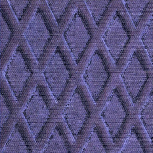 Ahgly Company Tapis d'Intérieur Lavable à la Machine, Carré, Transitionnel, Bleu, Tapis de Zone, 8 Pieds Carré