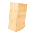 thumbnail image 2 of Bamboo Knife Rack, Multifunctional Holes Knife Rack Storage Rack Tool Kitchen Knife Holder Knife Block Tool, 2 of 7