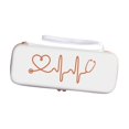 thumbnail image 4 of HILABEE Stethoscope Case Organizer Shockproof Lightweight Portable Dustproof with Pocket Professional Storage Box Stethoscope Holder White, 4 of 8
