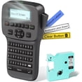 thumbnail image 1 of Industrial Label Maker Machine with Tape, Handheld Label Maker Waterproof-Labels, tooth Heat Shrink Labeler Rechargeable, Wire Cable Labeling Machine for Home Office Warehouse, 1 of 9