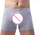 thumbnail image 4 of Fridja Caleçons Boxeurs Respirants pour Hommes, Mode Décontractée, Unis, Séduisants, Taille Élastique, pour Performance Sportive, 4 of 5