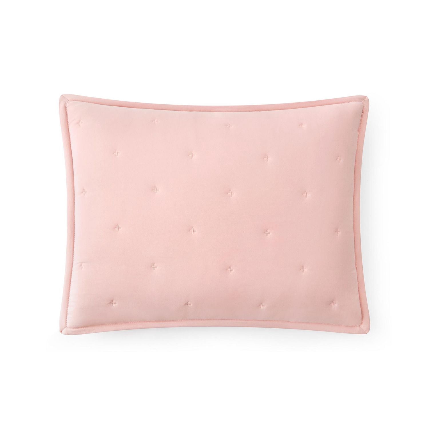 Ensemble de couette Mainstays format Queen, doux, léger et toutes saisons, 3 pièces, rose