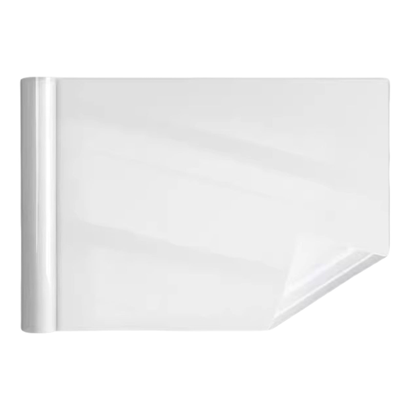 Whiteboard Wall Sticker Removable Kids Drawing Board Reusable Office Training Dry Erase Board Static Cling Board Classroom Whiteboard Home Office Wall Board Plastic Learning Board Kids Art