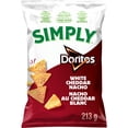 thumbnail image 1 of Simply Doritos White Cheddar Nacho Flavoured Tortilla Chips, 1 of 9