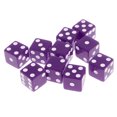 thumbnail image 1 of 10pcs D6 & Board Games High Quality 16mm Dark, 1 of 8
