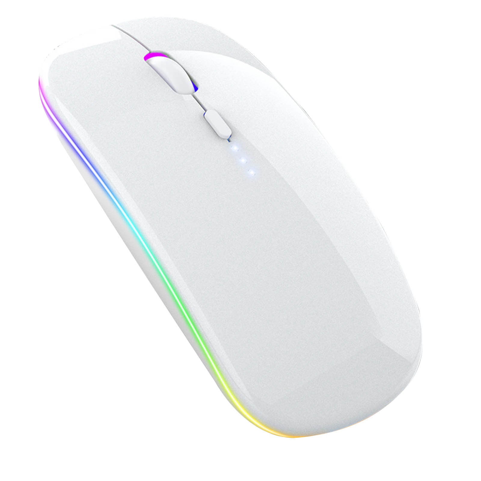 TopLLC Wireless Charging Mute Bluetooth Mode Mouse Laptop 2.4G+BT5.2 Wireless Mouse on Clearance