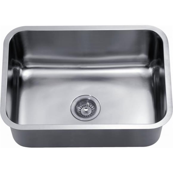 Dawn Kitchen & Bath ASU2316 25 in. L Undermount Single Bowl - 18 Gauge
