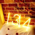 thumbnail image 3 of Creative Luminous LED Letters Night Light Wedding Birthday Party Decorative Lamp, 3 of 8