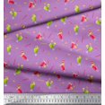 thumbnail image 2 of Soimoi Rayon Fabric Straw & Juice Beverages Print Sewing Fabric Yard 42 Inch Wide, 2 of 3