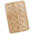 thumbnail image 1 of Clara Clark Bathroom Rugs, Velvet Memory Foam Bath Mat, Ultra Soft Non Slip and Absorbent - Waffled - Large - Beige, 1 of 6