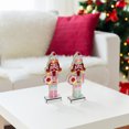 thumbnail image 2 of Led Wooden Nutcracker Stand (Asstd) - Set of 2, 2 of 3