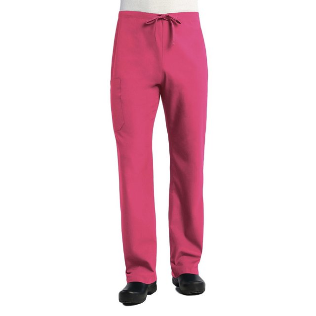 red panda Pantalon d'Uniforme Unisexe à Jambe Droite avec Cordon de Serrage