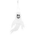 thumbnail image 1 of Shisuyan Halloween Hanging Sign White 1Pcs 76X8CM, 1 of 8