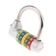 thumbnail image 1 of TISHITA Assorted Zinc Alloy 5 Dial Digit Combination Padlock Password Portable, Easy to 6.5x6.5cm, 1 of 8