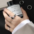 thumbnail image 3 of ORUYROP 3-10 Pcs Knuckle Rings Set Stainless Steel Ring Simple Smooth Finger Stackable Rings Set for Women Plain Band Rings, 3 of 6