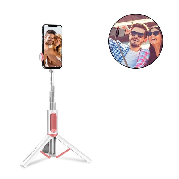 Bluetooth Mini Selfie Sticks, Portable Selfie Stick Tripods, 3 in 1 Phone stand