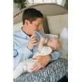 thumbnail image 5 of Dr. Brown's Breastfeeding Pillow with Removable Cover for Nursing Mothers, Machine Washable, Cotton Blend, Grey, 5 of 5