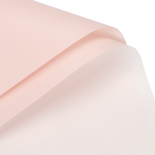 Unique Bargains Double Sided Color Flower Wrapping Paper Pink+White 22.8'x22.8' Waterproof 10 Pack