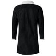thumbnail image 4 of EGNMCR Jackets for Men Men Winter Warm Turndown Neck Softshell for Windproof Soft Coat Jacket, 4 of 6