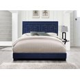 thumbnail image 2 of ACME Ishiko III Eastern King Bed in Dark Blue Velvet, 2 of 2