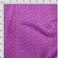 thumbnail image 4 of oneOone Viscose Chiffon Magenta Fabric Abstracts Craft Projects Decor Fabric Printed By The Yard 42 Inch Wide, 4 of 5