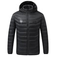 thumbnail image 2 of EGNMCR Womens Plaid Shacket Jacket USB Intelligent Constant Temperature Heated Windproof Plus Size Coat For Men And Women Winter 21 Heated Jacket Coat Women Coat, 2 of 9