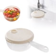 thumbnail image 2 of TIELUTT Commercial Vegetable Dehydrator for Kitchen Food Dryer with ABS Material Round Design Efficient Drying and Cleaning Tool Food Dehydrator for Dehydrating Rack Air Fryer C158-6ac Food Waste Dry, 2 of 5