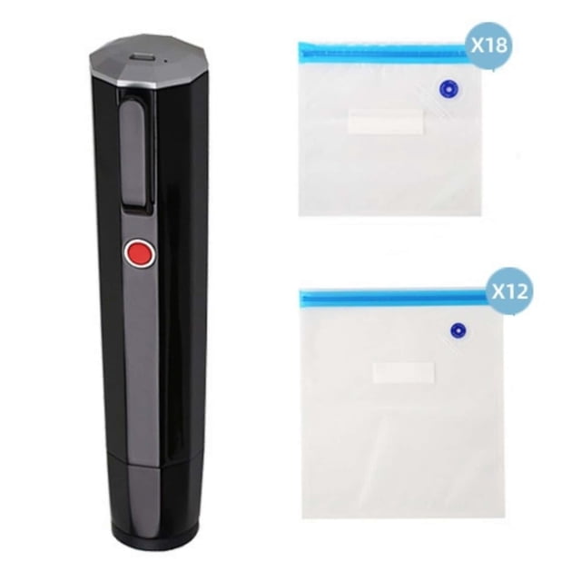 WMQPNNS Household Handheld Mini Vacuum Sealer Food Preservation Compression Vacuum Sealer Portable Storage Vacuum Machine
