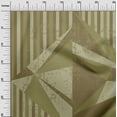 thumbnail image 3 of oneOone Polyester Spandex Light Green Fabric Geometric Diamond With Stripes Craft Projects Decor Fabric Printed By The Yard 56 Inch Wide, 3 of 4