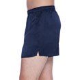 thumbnail image 2 of Intimo Mens Classic Silk Boxers, Dark Navy, Large, 2 of 4