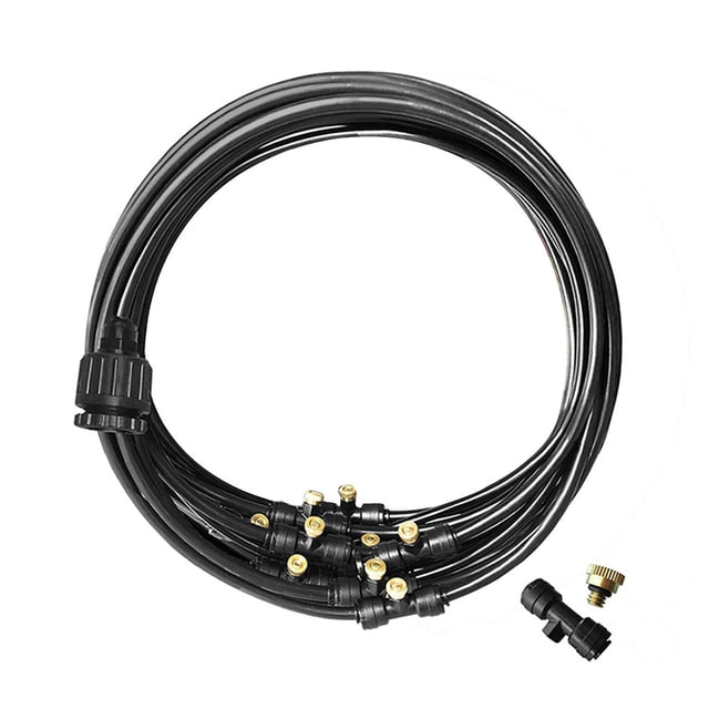 CEHVOM Outdoor Misting Misters System 49.2FT Misting Line For Patio Fan Garden Clearance
