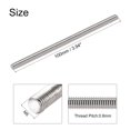 thumbnail image 3 of Unique Bargains M5 x 100mm Fully Threaded Rod 305 Stainless Steel Right Hand Threads 12 Pack, 3 of 4