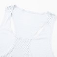 thumbnail image 3 of DPTALR Men's Solid Color Sleeveless Hooded Blouse, 3 of 7