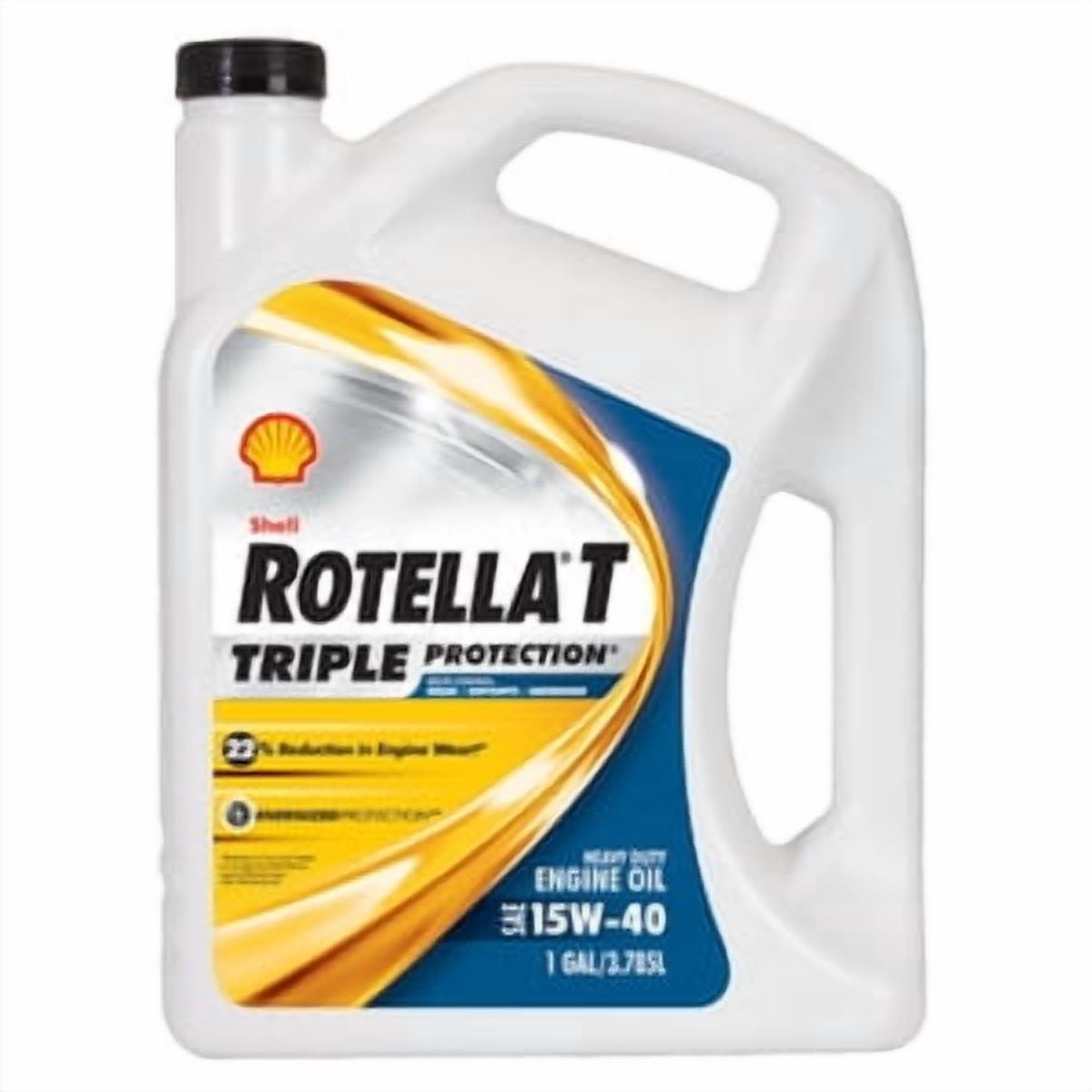 Pennzoil 550045126 Oil Shell Rotella (R) T4 SAE 15W-40; 1 Gallon Jug; Single