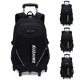 thumbnail image 2 of Rolling Backpack 2-Wheel Big Capacity Wheeled Backpack School Bag for Students, 2 of 5