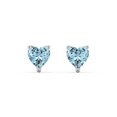 thumbnail image 1 of Heart Birthstone Stud Earrings, 1 of 4