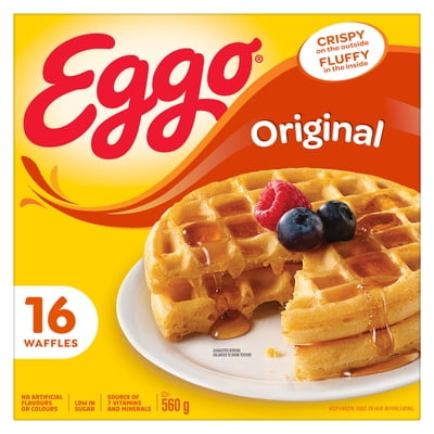 EGGO Original Waffles, 560g (16 waffles), 560g, 16 waffles