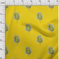 thumbnail image 2 of oneOone Cotton Jersey Medium Yellow Fabric Triangle Geometric Sewing Material Print Fabric By The Yard 58 Inch Wide, 2 of 5