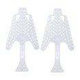 thumbnail image 4 of Siruishop Insert de Soutien pour Chaussures d'Ailettes de Plongée à Retournement pour Palmes pour Femmes Hommes Facile à Utiliser Blanc, 4 of 8