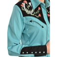 thumbnail image 3 of Scully PL-637-TUR-S Chemise Western pour Femmes - Turquoise - Petit, 3 of 3