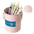 thumbnail image 3 of Pencil Desk Holder, Cute Durable Metal Pen Holder Large Capacity  for Study Pink,Green,White,Red, 3 of 8