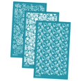 thumbnail image 4 of Rongfmy 3 Pcs Pochoirs en Argile pour Écran de Soie, Kit d'Impression Réutilisable pour Écran de Soie, 4 of 9