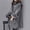 Grey, variant on Miqool Winter Coat Women's Cape Jacket Ladies Bat Sleeve Warm Cape Overcoat Long Cloak Outwear Casual Open Front Shawls on Sale Clearance