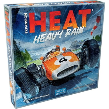 Heat: Pedal to the Metal – Heavy Rain Expansion – Days of Wonder – Racing Board Game Expansion (English)