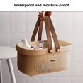 thumbnail image 4 of Shower Caddy Portable,Portable Shower Caddy Large Capacity Bath Shower Basket Portable Storage Puff Shower Caddy Storage Basket Shower Caddy Basket,Large Storage Baskets, 4 of 6