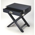 thumbnail image 4 of Butler Specialty Anew Campaign Table d'Appoint Bleu, 4 of 4