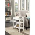 thumbnail image 3 of Convenience Concepts American Heritage Table d'Appoint à Trois Niveaux, Fini Bois Blanc, 3 of 4