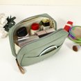 thumbnail image 4 of Unique Bargains Trousse Cosmétique Grande Capacité Trousse de Maquillage Portable Trousse de Rangement pour Femmes pour Rouges à Lèvres Vert, 4 of 7