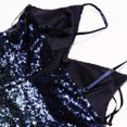 thumbnail image 4 of Pisexur Robe de Cocktail pour Femme Robe à Paillettes Scintillantes Bretelles Spaghetti Ajustables Mode Étincelante Robes de Soirée, 4 of 6