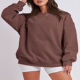 thumbnail image 3 of Sweats Surdimensionnés à Manches Longues pour Femmes, 3 of 6